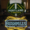 Bushmills Portland Timbers Neon Sign Teams Neon Light Bar Sign Neon Light
