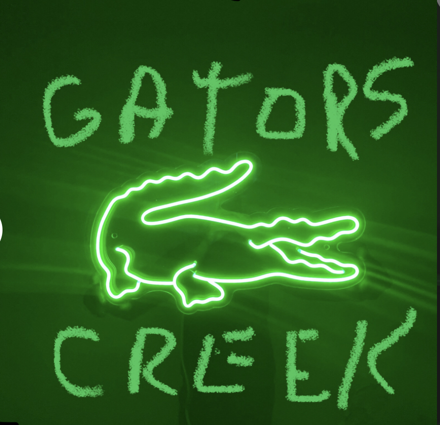 Custom GATORS CREEK Neon Sign Neon Light