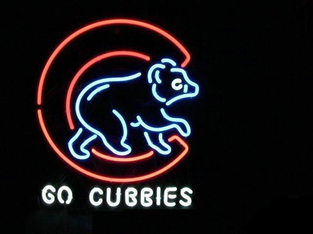 Go Cubbies Chicago Cubs Neon Sign Teams Neon Light