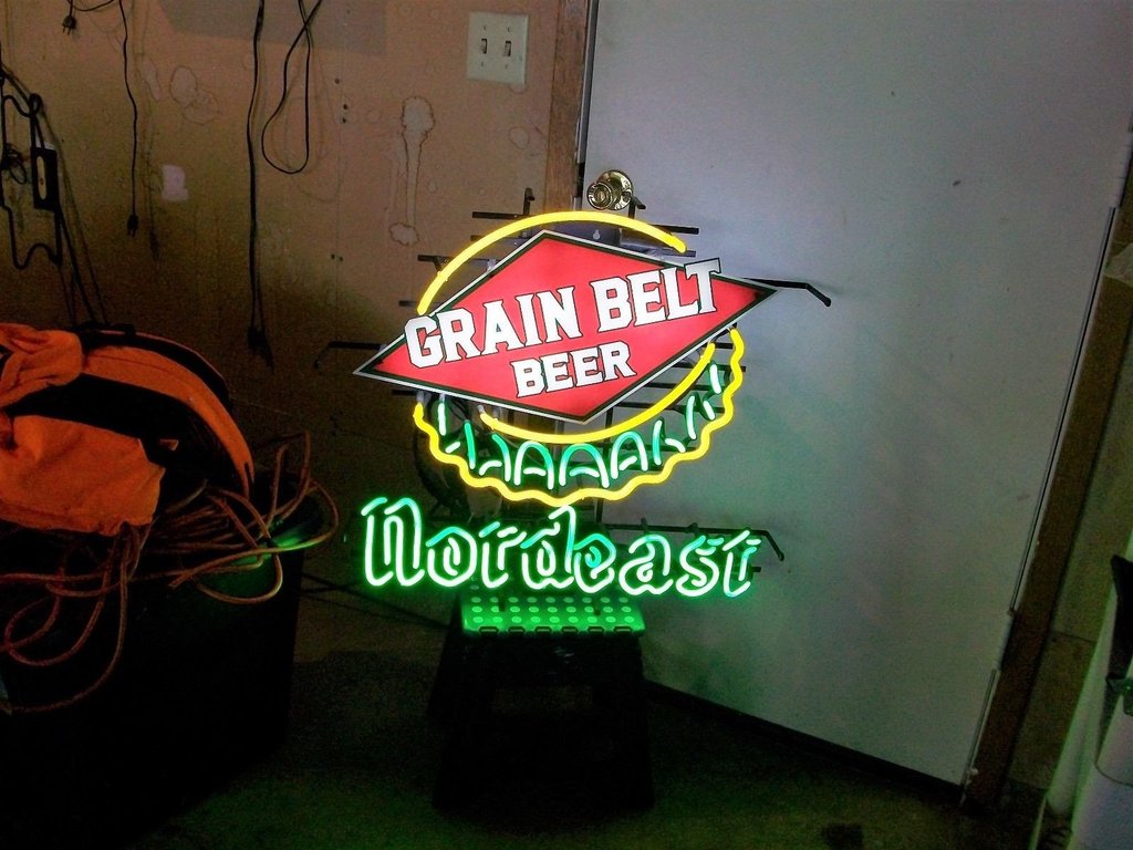 Grain Belt Neon Sign