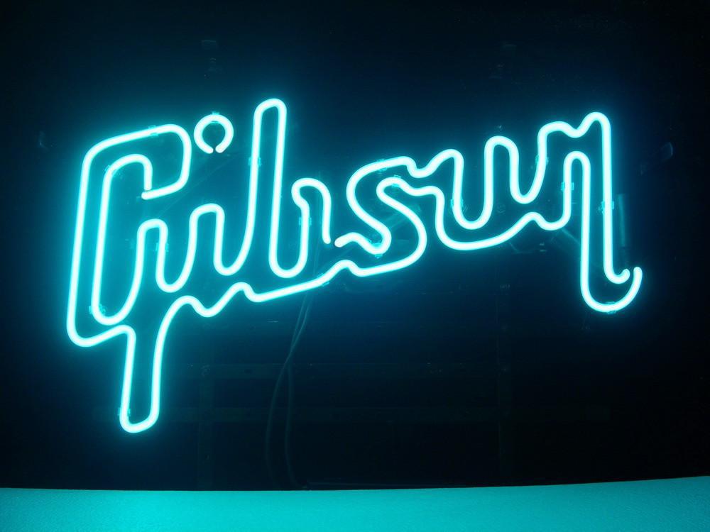 Gibson Guitar Neon Sign