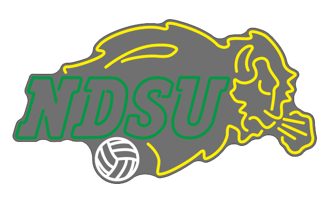 North Dakota State Bison Neon Sign NCAA Teams Neon Light