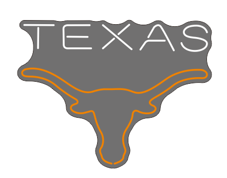Longhorns Texas Neon Sign NCAA Teams Neon Light