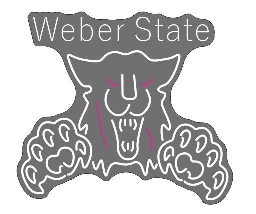 Weber State Wildcats Neon Sign NCAA Teams Neon Light
