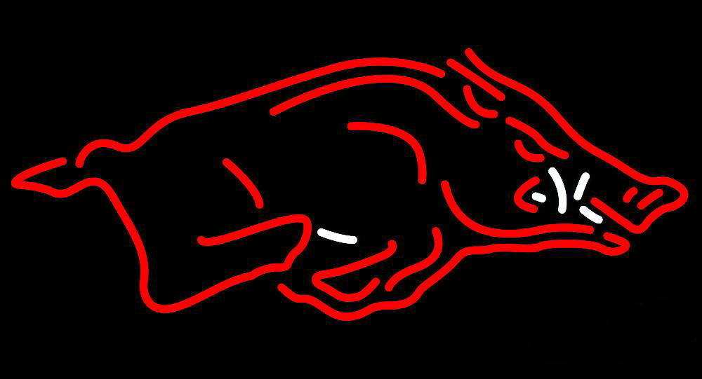 Custom Razorbacks Neon Sign